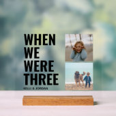 Jeugd Foto Bruiloft Tafel Nummers Acryl Teken Bord (Neutraal)