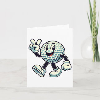 Jeugd Golf Speler Jongens Golf Grappig Kaart