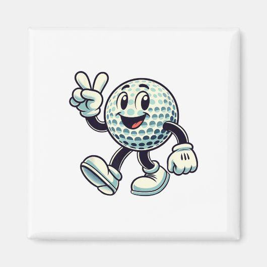 Jeugd golfer jongens golf grappig magneet (Voorkant)