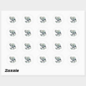 Jeugd golfer jongens golf grappig ronde sticker (Vel)