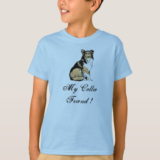 Jeugd Grappig Hond T-shirt (Voorkant)