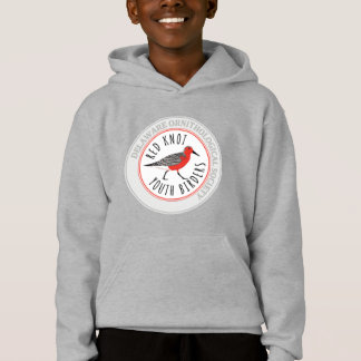 Jeugd Hoodie met Rode Knoop Logo