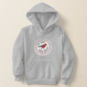 Jeugd Hoodie met Rode Knoop Logo (Laagn)