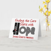 Jeugd HOOP 4 van de Diabetes Kaart (Gele Bloem)