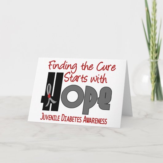 Jeugd HOOP 4 van de Diabetes Kaart (Voorkant)