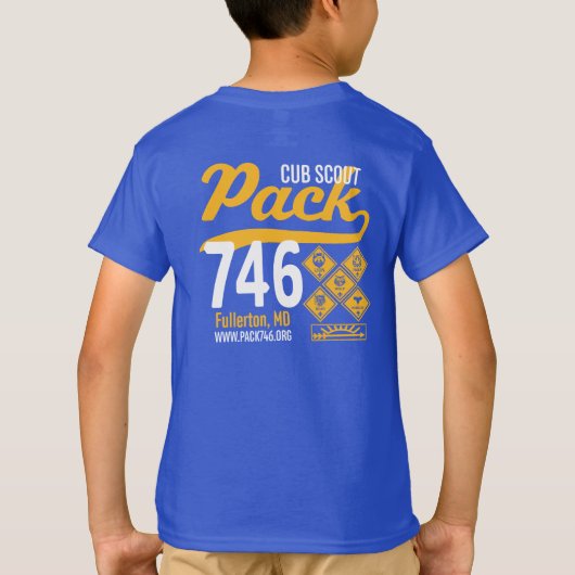 Jeugd Logo en Back Shirt (Achterkant)