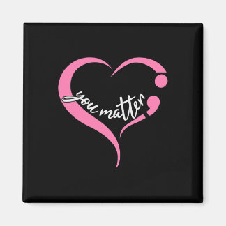 Jeugd Matter Semicolon Geestelijke Gezondheid en Z Magneet