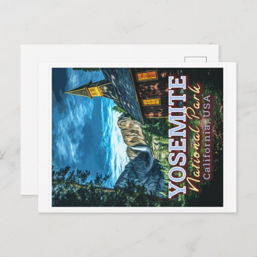 JEUGD NATIONAAL PARK - VERENIGDE STATEN VAN CALIFO BRIEFKAART (Voorkant / Achterkant)