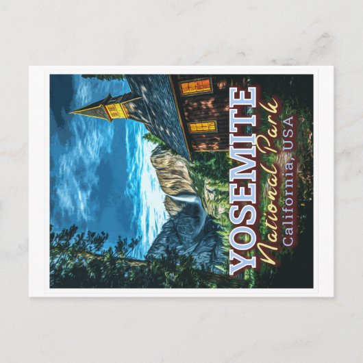 JEUGD NATIONAAL PARK - VERENIGDE STATEN VAN CALIFO BRIEFKAART (Voorkant)