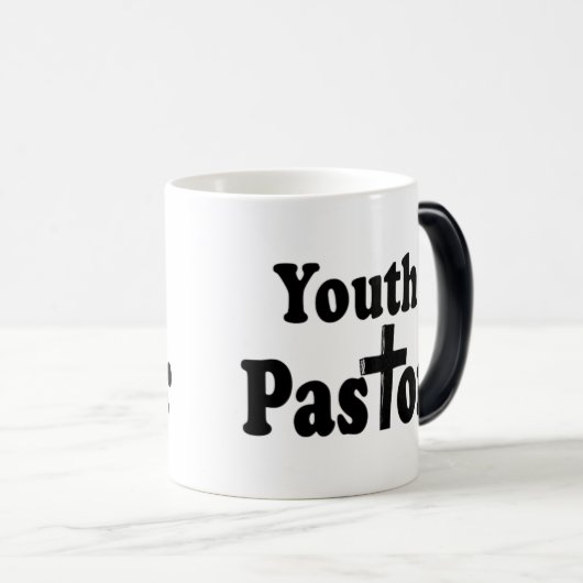 Jeugd Pastor Cross Coffee Mok (Voorkant rechts)