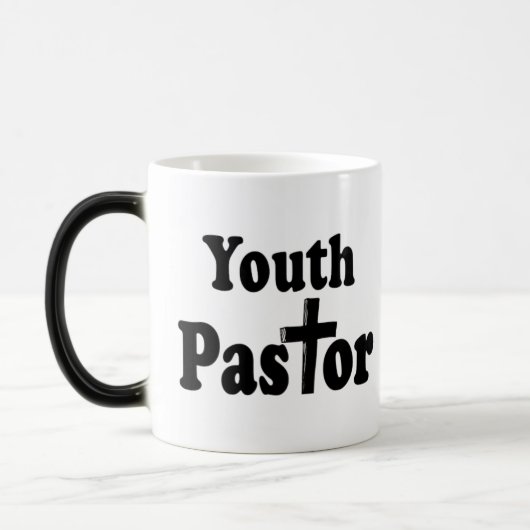 Jeugd Pastor Cross Coffee Mok (Links)