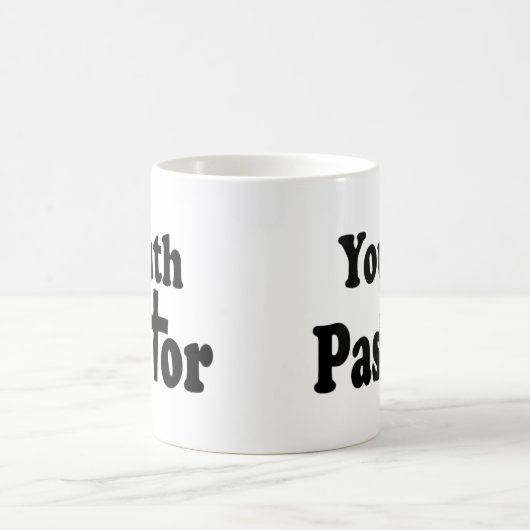 Jeugd Pastor Cross Coffee Mok (Center)