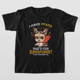 Jeugd PFAPA Superpower Zwart T-shirt