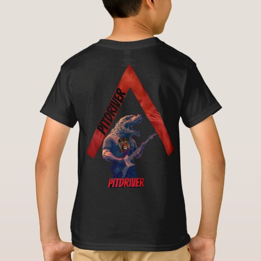 Jeugd PitDriver Logo T-shirt (Achterkant)
