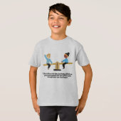 Jeugd See-Saw T-shirts (Voorkant volledig)