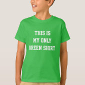 Jeugd St. Patricks T-shirt (Voorkant)
