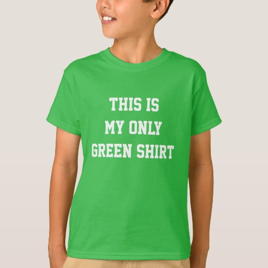 Jeugd St. Patricks T-shirt (Voorkant)