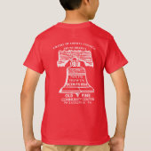 Jeugd Terug Logo Rood Shirt (Achterkant)