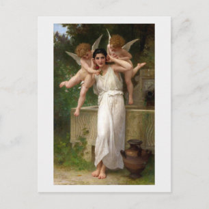 "Jeugd" van Bouguereau Briefkaart