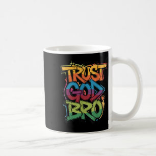 Jeugd Vertrouwt God Bro Funny Christelijke Jongen  Koffiemok
