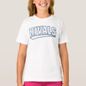 Jeugd Wit Basic T-shirt (Voorkant)