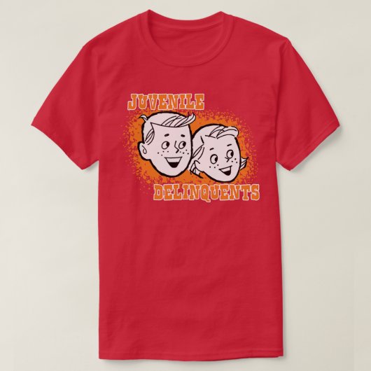 Jeugddelinquenten T-shirt (Design voorkant)