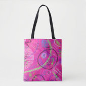 Jeugdherinneringen Abstracte kunst Tote Bag (Voorkant)