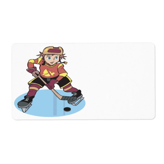 Jeugdhockey Etiket (Voorkant)