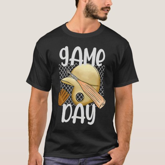 Jeugdhonkbalspeler Team Groep T-shirt (Voorkant)