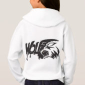 Jeugdhoodie met een gewaagd schorpioenontwerp (Achterkant)
