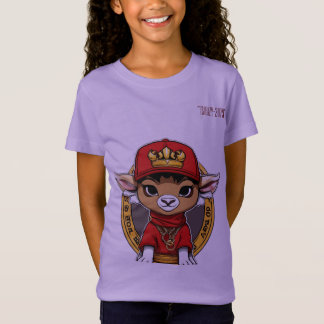 "Jeugdige fijne jersey T-shirt - Express Yourself"