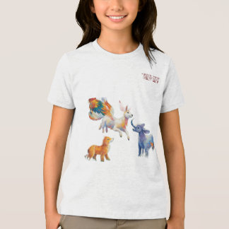 "Jeugdige fijne jersey T-shirt - Express Yourself"