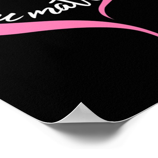 Jeugdprobleem Semicolon geestelijke gezondheid en  Poster (Hoek)