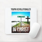Jeugdrevolutie in Jezus Mousepad Muismat (Met muis)