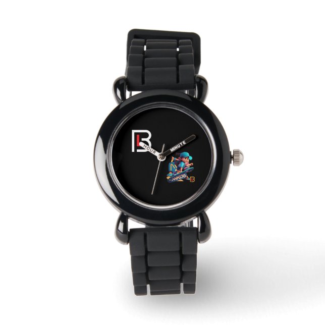 Jeugdschaatswedstrijd van Beto Luiz Horloge (Voorkant)