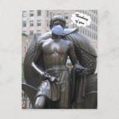 Jeugdstandbeeld, denken aan u - V briefkaart (Voorkant)