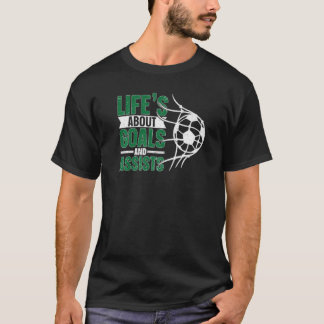 Jeugdvoetbal Jongens Voetbal voor Mannen Vrouwen T-shirt