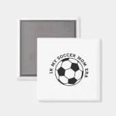 Jeugdvoetbalmoeder, teammoeder voetbalwedstrijddag magneet (Voorkant / Achterkant)