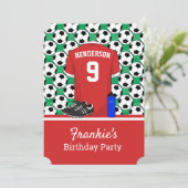 Jeugdvoetbalwedstrijd RW Kaart (Staand voorkant)