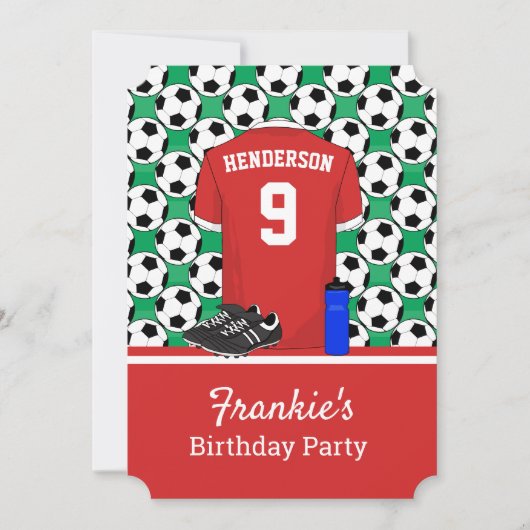 Jeugdvoetbalwedstrijd RW Kaart (Voorkant)