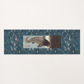 JEUGKAT MET JAPANESE VISAFDRUKKING YOGAMAT (Achterkant (horizontaal))