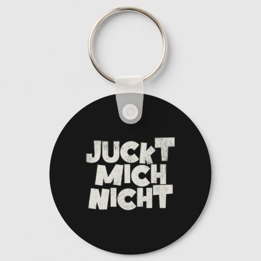 Jeuk me niet sleutelhanger (Voorkant)