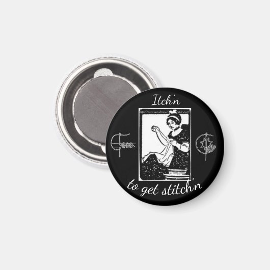 "Jeuk om Stitch'n te krijgen" Magneet (Voorkant / Achterkant)