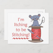 Jeuk om te plaatsen briefkaart (Voorkant / Achterkant)