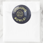 Jeukende kommen sticker (Tas)