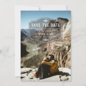 Jeune Amour door Origami Prints Save the Date (Voorkant)