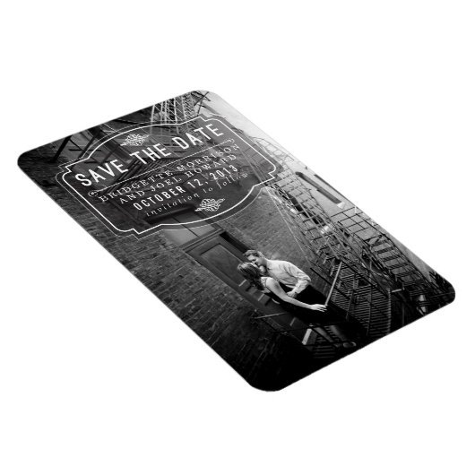 Jeune Amour  Save the Date Magnet Magneet (Rechterzijde)