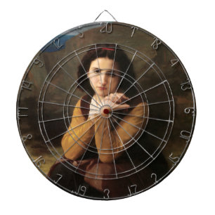 Jeune Femme door Bouguereau Dartbord