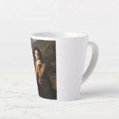Jeune femme door Bouguereau Latte Mok (Rechterhoek)