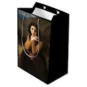 Jeune femme door Bouguereau Medium Cadeauzakje (Achterkant Gekanteld)